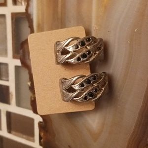 Vintage Blue Sapphire earrings